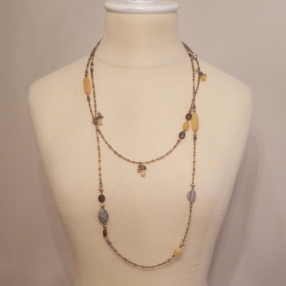 Silpada ~ Long Boho Serpentine Necklace N1928 - Picture 4 of 6